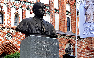 W Olsztynie odsłonięto pomnik księdza Zinka. Jako jedyny nie podpisał deklaracji Episkopatu aprobującej aresztowanie prymasa Wyszyńskiego